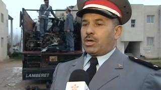 gendarmerie royale marocaine saisie des moteurs des véhicules [upl. by Agustin]