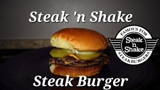 Recreating the Legendary Steak n Shake Burger at Home – Smashburger Perfection [upl. by Lerret45]