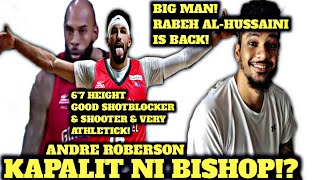 GINEBRA ANDRE ROBERSON KAPALIT NI TONY BISHOP  RABEH ALHUSSAINI IS BACK [upl. by Silda362]