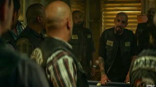 Mayans MC 4x05  Clubhouse Fight Scene [upl. by Isobel]