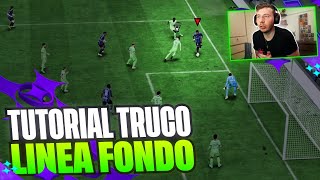 FIFA 23 Como Jugar Mejor Y Como Atacar Mejor Profesionalmente Linea De Fondo  Truco TUTORIAL Facil [upl. by Thomey]