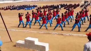 Special dance performance by students at 10th zonal sports meet at TGSWRSJC G Banswada at Borlam [upl. by Inor]