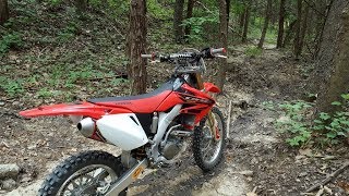 1st Ride on CRF250X [upl. by Amir]