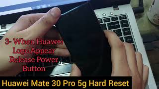 Huawei Mate 30 pro hard reset  Recovery Mode [upl. by Lait]