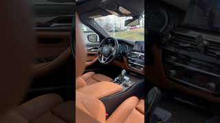 2017 BMW 530I XDrive Brown Leather Interior [upl. by Drwde]