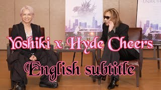 Yoshiki x Hyde Cheers 🥂 talk about their liquors English subtitle ヨシキとハイド 乾杯 [upl. by Gilus]