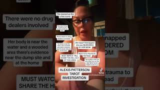 Alexis Patterson Murder Investigation taurus tarot virgo tarotreading trending leo twinflame [upl. by Par]