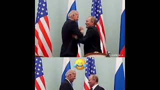 Putin and Binden 😁❤️👍👍😍✅😍👍👍 trump biden [upl. by Fennell]