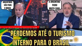 Tv Argentina Chocada Brasil x Argentina [upl. by Auvil279]