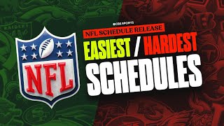 2024 NFL Schedule Release Easiest and Hardest schedules  CBS Sports [upl. by Mihar606]