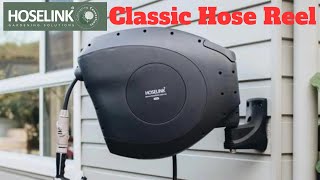 Hoselink Classic Retractable Hose Reel for my Veggie Garden  How to Install Hoselink Hose Reel [upl. by Atsev]