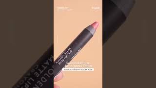 SWATCH GOLDEN ROSE MATTE LIPSTICK CRAYON shorts review makeup [upl. by Verla]