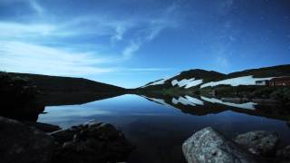 Black Blue White Hakuba Time Lapse [upl. by Hsilgne]