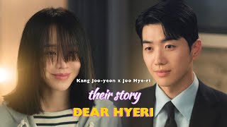 Kang Jooyeon and Joo Hyeri  Their Story  🦋 Dear Hyeri FMV [upl. by Gauntlett]