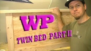 How to make a Twin Bed  Part II The Headboard [upl. by Ulric]