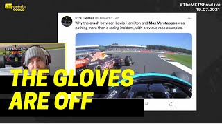 Did Verstappen cause the accident at the Silverstone GP [upl. by Piero]