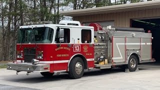 Bartow County FireRescue Engine 13 Responding [upl. by Server]