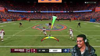 Cam Newton TAPPING IN BEATING EVERY CHALLENGER  College Football 25 [upl. by Yllus]