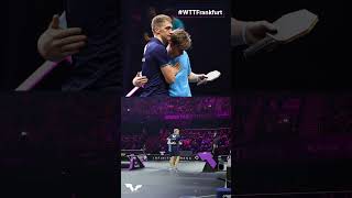 Relive Anton Kallbergs winning moment 💫 WTTFrankfurt TableTennis [upl. by Serafina]