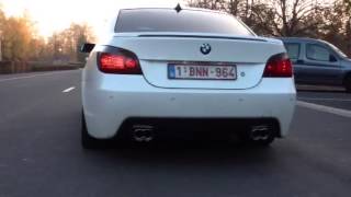 BMW E60 525d Stage 3quot Custom 3quot exhaust [upl. by Niletak532]