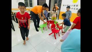 Musical chairs game for kids fun funny trending viral amazing [upl. by Naval]