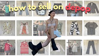 How To Sell On Depop  what to sell how to list amp ship [upl. by Atnod]