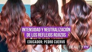 Intensidad y neutralización de los reflejos rojizos [upl. by Deyas]