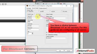 Configuring Sam Broadcaster Pro for SHOUTcast and IceCast servers Internet Radio [upl. by Pulling440]