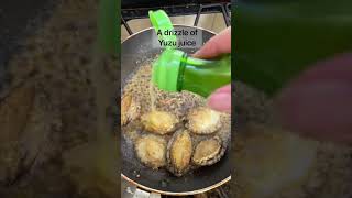 Garlic butter abalone recipe [upl. by Rozalie]