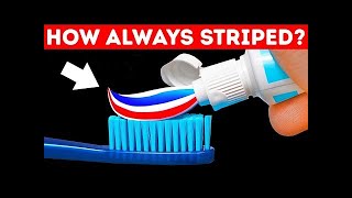 How Toothpaste Comes Out in Stripes  Other Secrets  Tooth paste hacks  tooth paste [upl. by Beilul180]