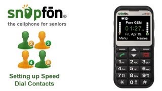 Snapfōn® ezTWO  Speed Dial [upl. by Maiga459]