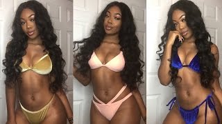 ANOTHER Bikini Try On Haul Review  Zaful 2017 [upl. by Verras]