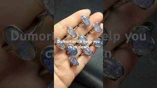 Do you like those dumortierite s925 ringsjewelry dumortierite [upl. by Nnylecoj256]