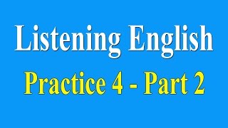 English Listening Practice Level 4  Part 2  Learn English Listening Lessons Online [upl. by Aisayn]