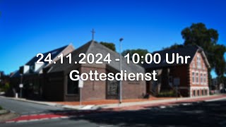 Gottesdienst EFG Leer  24112024 [upl. by Brett]