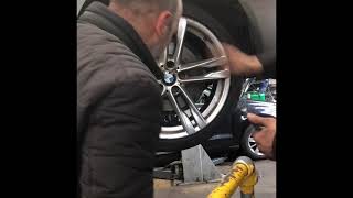 BMW alloy wheel refurbishment [upl. by Ymas]