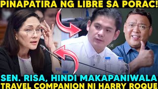 Inusisa ng Senado ang Travel Companion ni Harry Roque na si AR dela Serna  Risa Hontiveros [upl. by Siegfried]