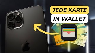 JEDE KARTE in die Apple Wallet legen [upl. by Newman]