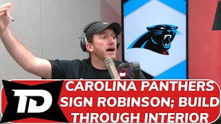 BREAKING Carolina Panthers sign AShawn Robinson are building through interior [upl. by Hochman505]