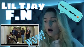 Lil Tjay  FN Official Video  REACTION [upl. by Aener]