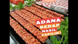 ADANA KEBAP NASIL YAPILIR [upl. by Kraft]