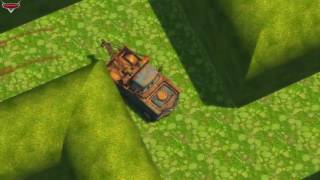 Labyrinthe Disney car PIXAR Tow Mater by onegamesplus [upl. by Joy]