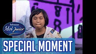 Tegar ini cerita GOGO tentang kepergian Mamanya  TOP 8  Indonesian Idol Junior 2018 [upl. by Iney]