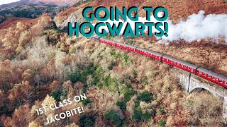 WE RODE THE HOGWARTS EXPRESS In Scotland  Jacobite Train Ride  Scotland Road Trip  Van Life [upl. by Llerrad]