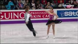 Nathalie PECHALAT  Fabian BOURZAT FRA SD  WC 2013 [upl. by Sairtemed]