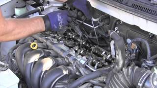 Toyota Corolla Valve Cover Gasket Replacement [upl. by Otila]