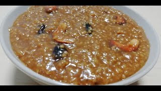 Sakkarai Pongal in Tamil  Thinai sweet pongal Foxtail millet sweet pongal using palm sugar [upl. by Nylteak490]