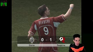 PES 6 Ep26 – Torneo KONAMI Udinese vs Lione e Siena vs Reggina – Tra Sofferenza e Gioia [upl. by Boonie]