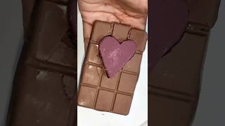 recreating dairy milk heart ❤️ blush shortsyoutube [upl. by Tallula400]