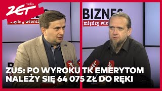 TK obsypał emerytów pieniędzmi ZUS emerytury wyższe o 4493 zł biznesmiedzywierszami [upl. by Renick]